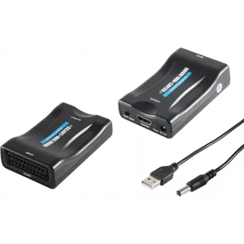 Convertitore SCART-HDMI ShiverPeaks 05-07001, fino a risoluzione 1080p