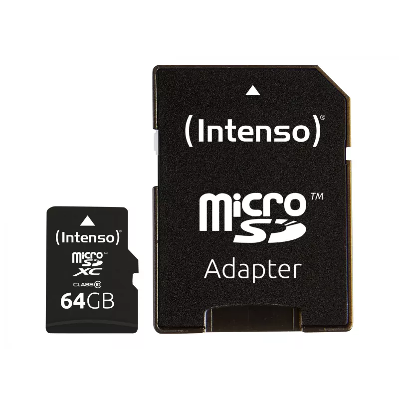 Scheda MicroSD Intenso 64GB MicroSDXC Class 10
