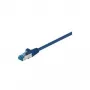 Cavo patch Wentronic Goobay CAT 6a, S/FTP (PiMF), blu, 30 m – LSZH senza alogeni, rame (94911)