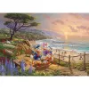 Thomas Kinkade Studios: Disney - Donald e Daisy Un pomeriggio da paperi, puzzle 1000 pezzi