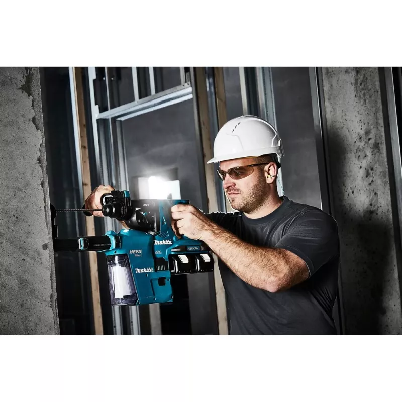 Makita DHR280ZJ - Martello perforatore - Batteria - 3 modalità - SDS-plus - 2,8 Joule - senza batteria - 36 V
