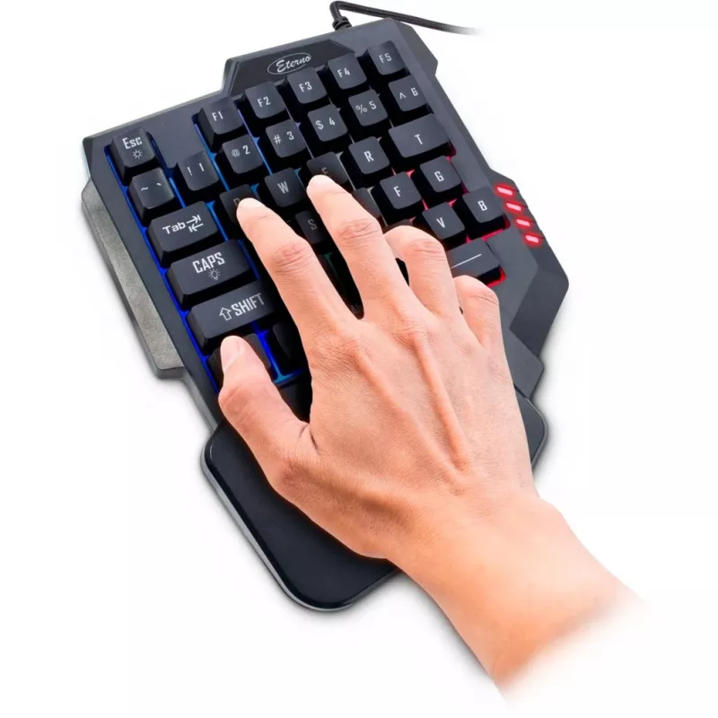 Inter-Tech KB-3035 RGB Gaming Keypad, 35 tasti, USB, nero