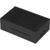 Case in alluminio per Raspberry Pi 4 B di JYT, modello RB-AlucaseP4+01B, versione nera