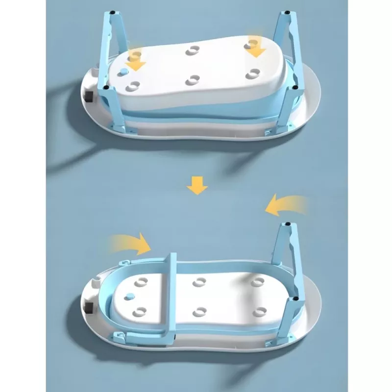 Vasca da bagno per bambini Extralink EX.20994 blu con termometro LED integrato