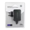 Qoltec 51033 alimentatore per ultrabook HP, 45 W, 19,5 V, 2,31 A, 4,5x3,0 mm + pin, per interni, nero