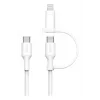 Cavo USB Belkin BoostCharge Pro 1,5 m USB-C USB-C/Lightning bianco