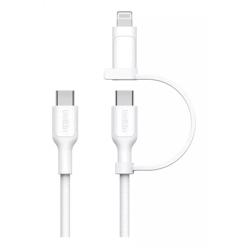Cavo USB Belkin BoostCharge Pro 1,5 m USB-C USB-C/Lightning bianco