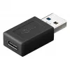 Goobay 45400 Adattatore USB 3.2 1st Gen USB-A maschio a USB-C femmina Su