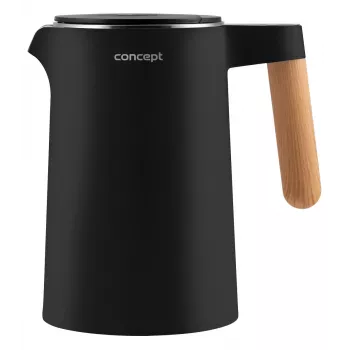 Bollitore a doppia parete 1,5 L Concept nero RK 3301