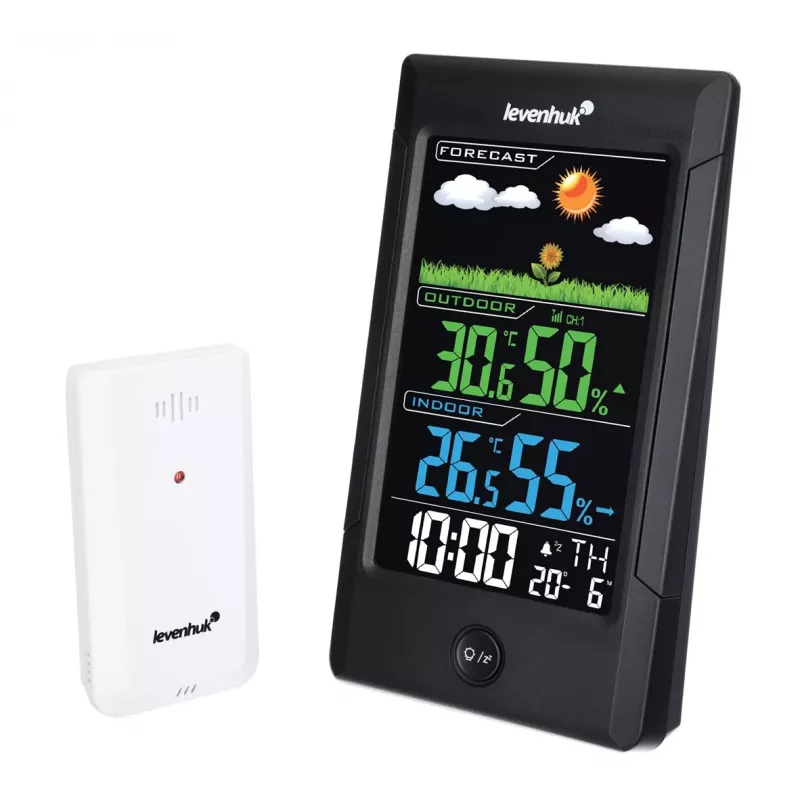 Levenhuk Weezer Teo TH40 termometro ambientale elettronico interno/esterno nero