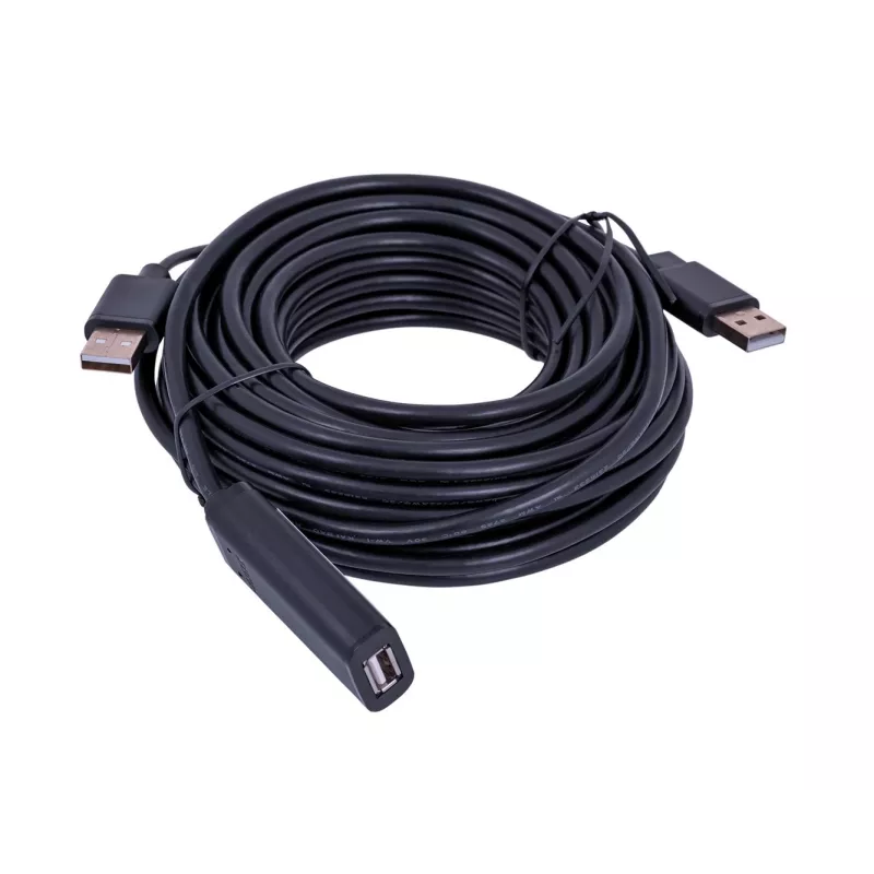 Cavo USB UNITEK Y-278 USB 2.0 10 m 2 x USB A USB A nero