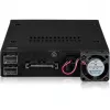 Adattatore per vano unità icy dock MB092VK-B per 2 SSD U.2 / U.3 NVMe da 6,3 cm su vano da 3,5 pollici (nero)