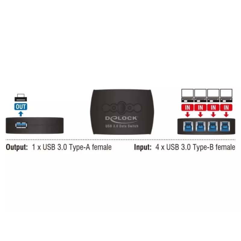 Switch dati DeLOCK 87724