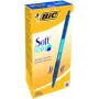 Penna a sfera BIC SOFTFEEL CLIC 0,32 mm, blu, confezione da 12 pz. 914346