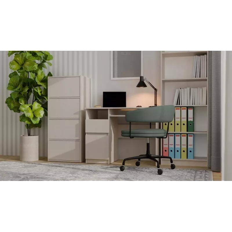 Comodino ALMA, colore cashmere