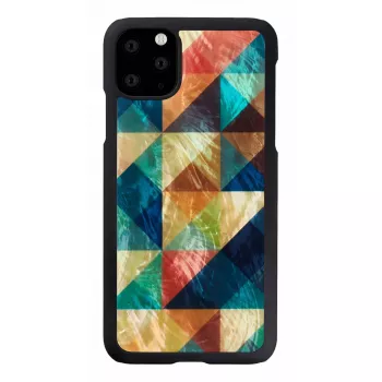 Custodia per smartphone iKins per iPhone 11 Pro Max — Mosaic nero custodia protettiva
