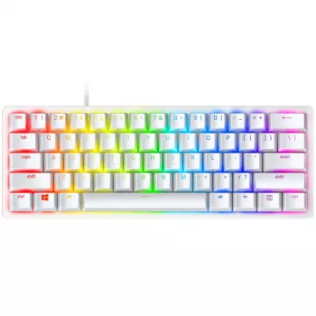 Razer Huntsman Mini Tastiera Gaming USB QWERTY inglese bianco