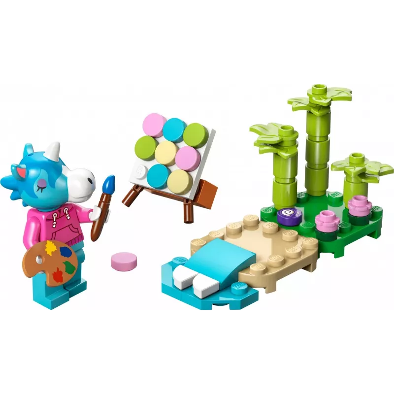 Bricks Animal Crossing 30703 Dipinto della spiaggia di Julian