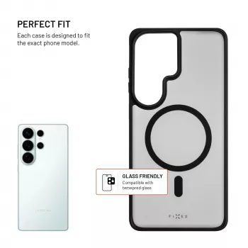 Fixed MagMisty | Cover posteriore | Samsung | Galaxy S26 Ultra | Policarbonato/TPU | Nero
