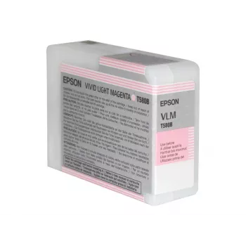 Epson Singlepack Vivid Light Magenta T580B00, Vivid light Magenta, inchiostro pigmentato, 80 ml, 1 pz.