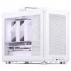 Case per PC Jonsbo C6 MAX, case mini, Micro-ATX, vetro temperato - bianco