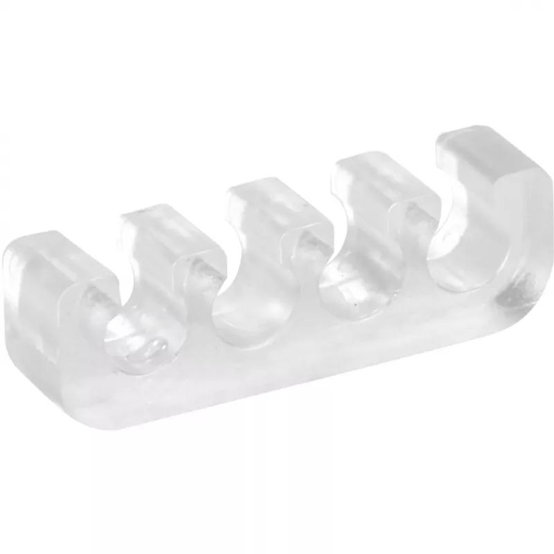 SilverStone SST-PP09, set di pettini per cavi, trasparente