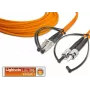 Lightwin patch cord in fibra ottica duplex di alta qualità, MM OM2, LC - ST (LDP-50 LC-ST 15.0 OM2)