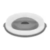 Copri cibo JATA HACC4530 grigio bianco rotondo 26 cm