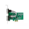 DeLOCK 89555 scheda adattatore seriale PCIe - 2 x RS-232