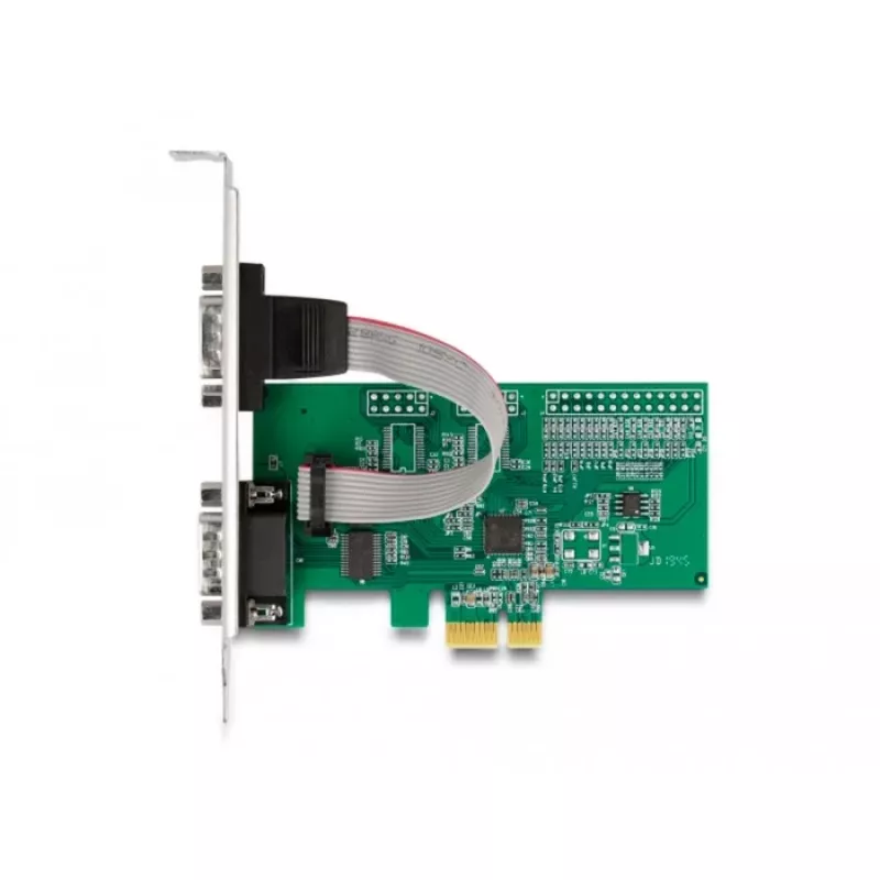 DeLOCK 89555 scheda adattatore seriale PCIe - 2 x RS-232