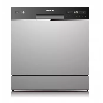 Lavastoviglie da incasso Toshiba DW-08T2EE(S)-PL — 8 coperti, classe di efficienza energetica F, 49 dB, 55×59×50 mm