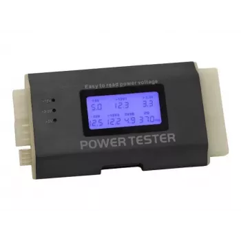 Tester alimentatore DeLOCK 18159 nero/bianco