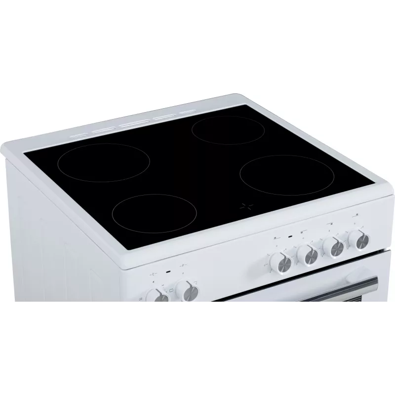 Simfer 6043SEDBB Piano cottura elettrico freestanding, 62 L, bianco