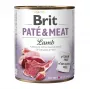Cibo umido per cani Brit Paté & Meat con agnello 800 g – cibo completo in scatola per adulti, 11% proteine, 9% grassi, 75% umidità