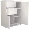 Topeshop 2D2S BIEL cassettiera, bianca