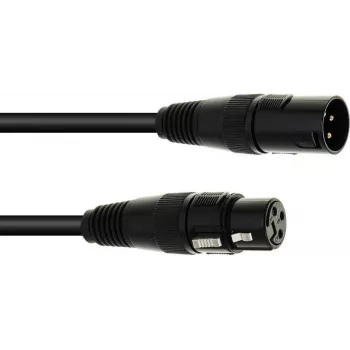 Cavo DMX 3 m EUROLITE XLR 3 poli per controllo luci