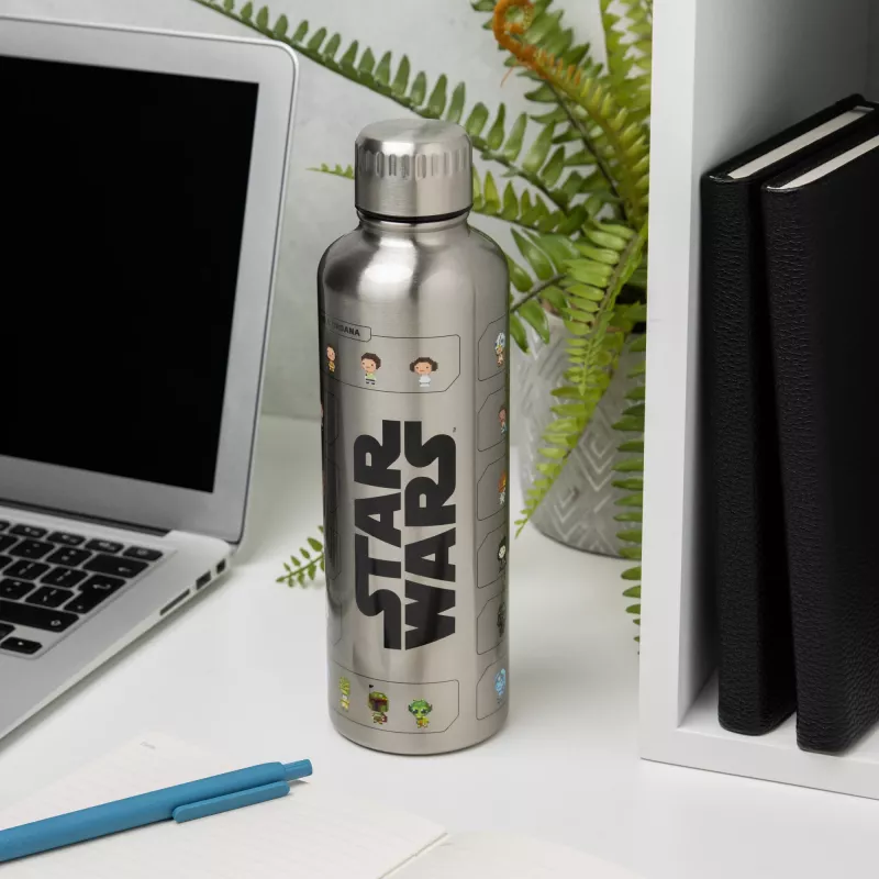 Paladone Star Wars bottiglia d'acqua in metallo