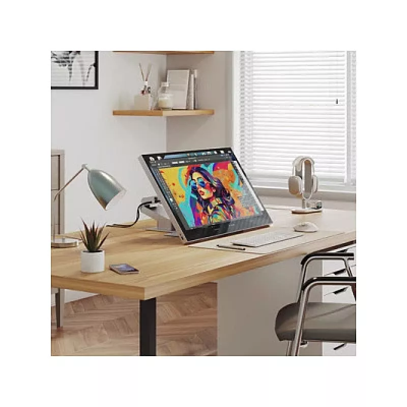 Alogic ASPEKT Touch 32 UHD Gloss monitor dock solo argento