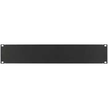 Pannello cieco LOGON RAB105BL nero 2U accessorio per rack