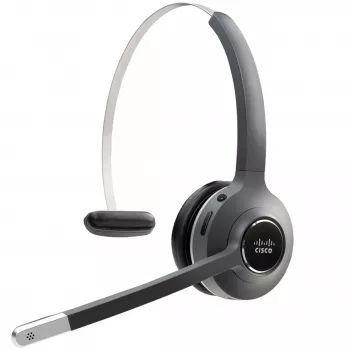Cisco Headset 561, cuffia DECT wireless single-on-ear con base multi-source per USA e Canada, antracite, 1 anno di garanzia limitata (CP-HS-WL-561-M-EU=)
