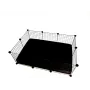 Gabbia modulare C&C 3x2 110x75 cm per porcellini d'India, ricci, nero