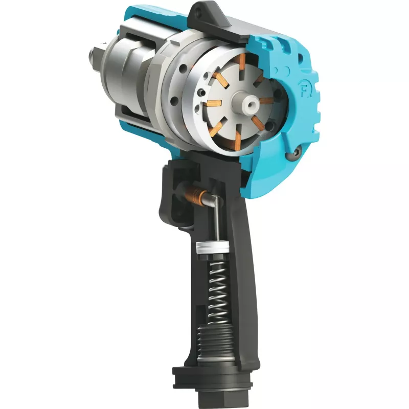 Avvitatore a impulsi Twin Turbo 9013TT, 3/4 (nero/blu, coppia di allentamento 4.100 Nm)