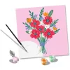 Set da colorare Ravensburger CreArt — Bouquet di papaveri (Set creativo, Modello 25519)