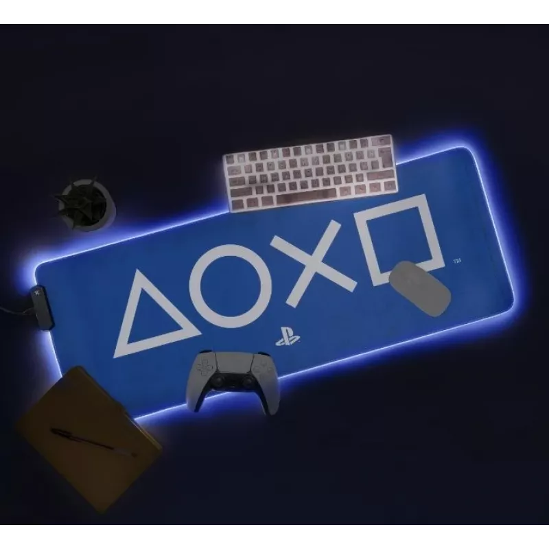 Tappetino da scrivania luminoso Paladone Sony PlayStation