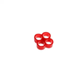 E22 pettine per cavi Stealth 4 slot - rosso