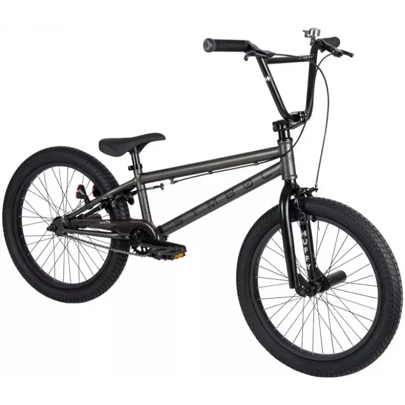 Huffy Symbol - Bicicletta BMX Freestyle, 20 pollici (Charcoal)