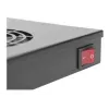 Digitus DN-19 FAN-4-HO-SW unità di ventilazione da tetto 19 pollici, 4 ventole, termostato, nero