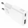 Caricabatterie 4smarts 541122 da interno ricarica rapida AC smartphone tablet bianco