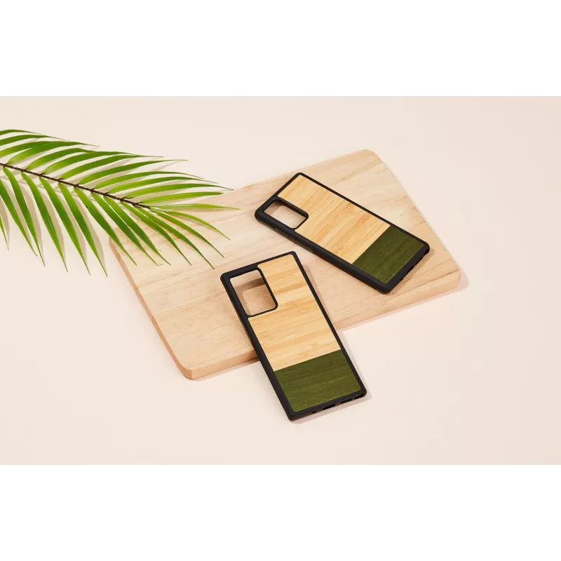 Custodia protettiva Man and Wood Galaxy Note 20 — foresta di bambù nero