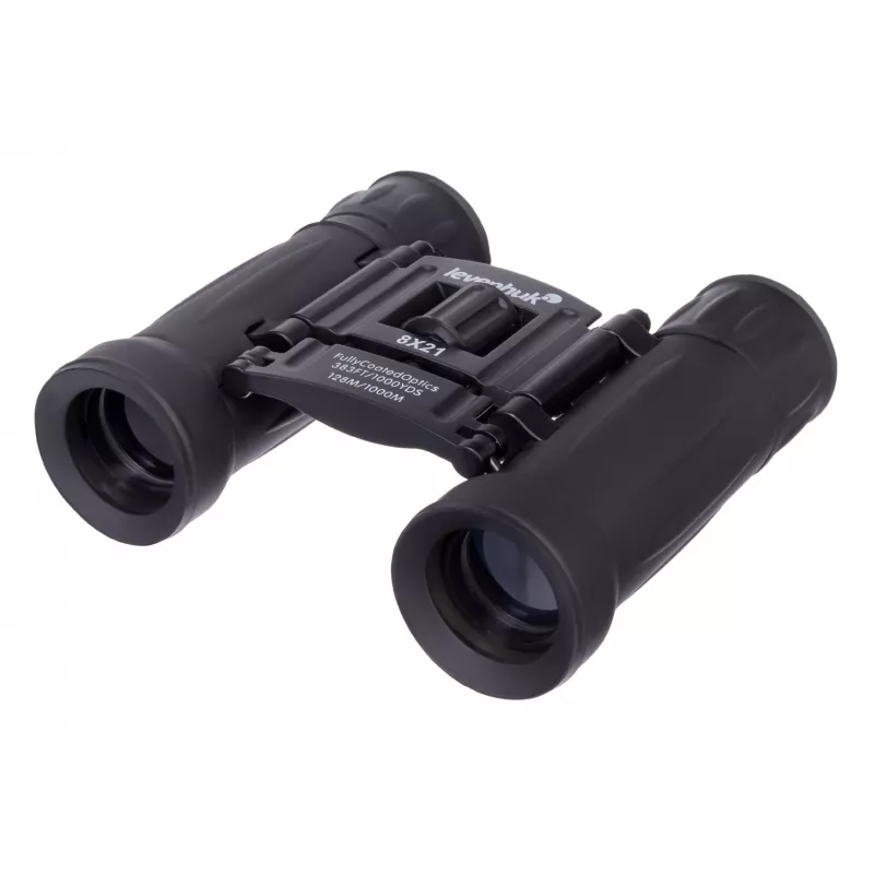 Binocolo Levenhuk Atom 8x21 prisma a tetto nero ingrandimento 8x